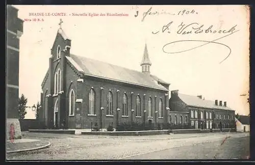 AK Braine-le-Comte, Nouvelle Eglise des Récollettines