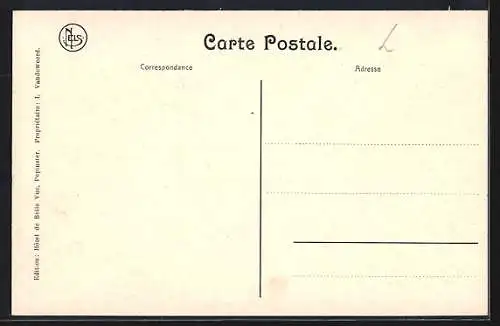 AK Pepinster, La Vesdre, vue du grand pont