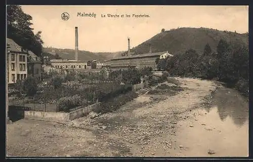 AK Malmédy, La Warche et les Papeteries