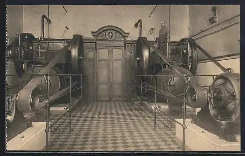 AK Saint-Servais-lez-Namur, Sanatorium du Beau Vallon, Centrale électrique