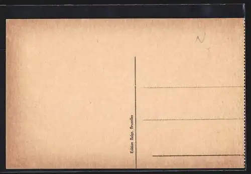 AK Namur, Rue de Fer vers la Place d`Armes, Strassenpartie