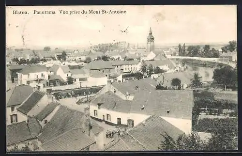 AK Blaton, Panorama Vue prise du Mont St-Antoine