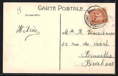 AK Blaton, Panorama Vue prise du Mont St-Antoine