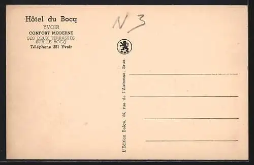 AK Yvoir, Hôtel du Bocq