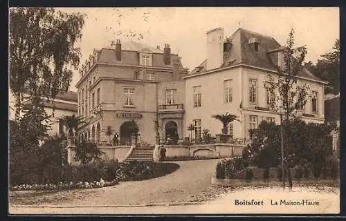 AK Boitsfort, La Maison-Haute