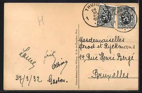 AK Thuin, Ville Haute, Grand` Rue, La Poste