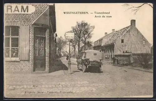 AK Westvleteren, Arrêt du tram