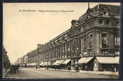 AK Bruxelles, Boulevard du Hainaut, Palais du Midi