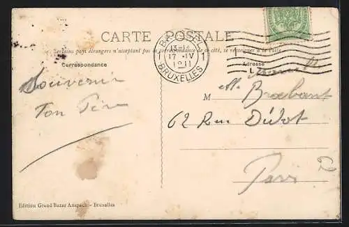 AK Bruxelles, Molenbiek, Maison Communale