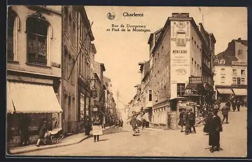AK Charleroi, Rue de Dampremy et Pied