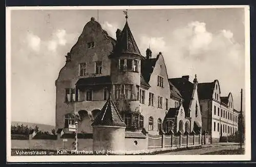AK Vohenstrauss, Kath. Pfarrhaus und Haushaltungsschule