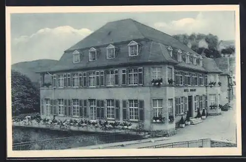 AK Gemünd / Eifel, Blick auf das Hotel Bongart