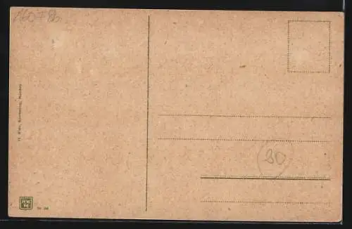 AK München-Schwabing, Franz-Josef-Strasse mit Bäumen