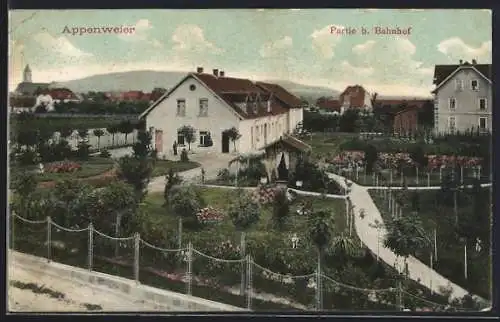 AK Appenweier, Partie beim Bahnhof