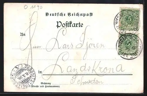 AK Berlin-Oberspree-Niederschöneweide, Cafe Sedan