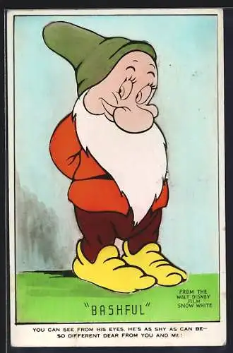 AK Bashful from Walt Disney`s Snow White