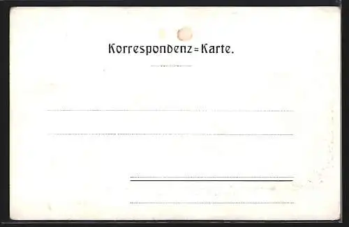 Künstler-AK F.A.C.M. Reisch: Fieberbrunn, Weiler Hütte mit dem Wilden Kaiser