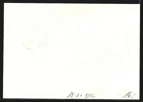 AK Bitterfeld, 40 Jahre Verein der Briefmarkenfreunde, Bergbauareal, Ganzsache