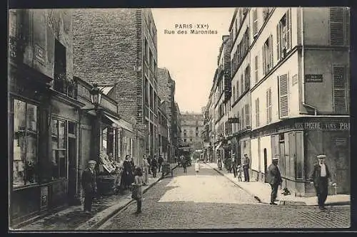 AK Paris, Rue des Maronites