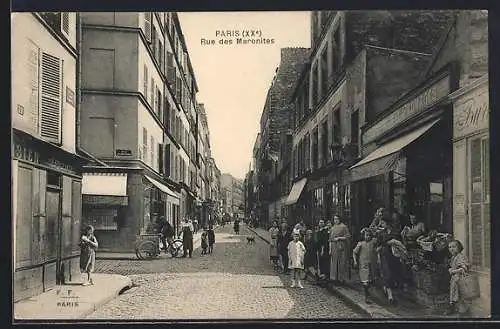 AK Paris, Rue des Maronites