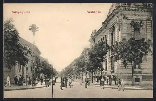 AK Szabadka, Batthyányi-utca