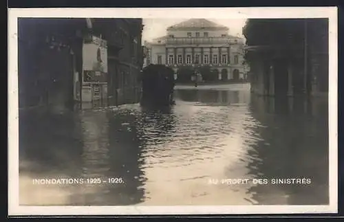 AK Liege, Inondations 1925-1926, Au Profit des Sinistres