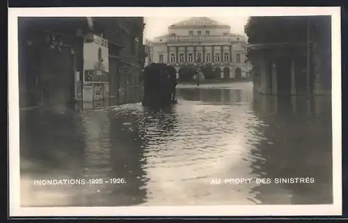 AK Liege, Inondations 1925-1926, Au Profit des Sinistrés