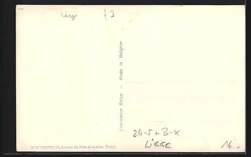 AK Liege, Inondations 1925-1926, Au Profit des Sinistrés