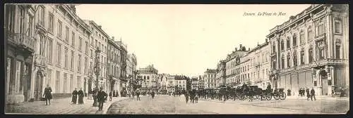 Klapp-AK Anvers, La Place de Mer
