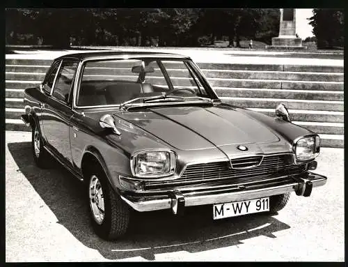 Fotografie Auto BMW Glas 3000 V8, Sport-Coupe mit Kfz-Kennzeichen München, Werkfoto