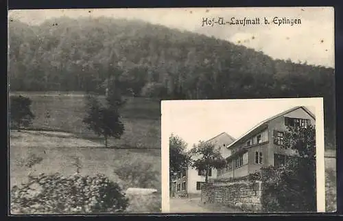 AK Eptingen, Hof-Unter-Laufmatt, Gebäudeansicht