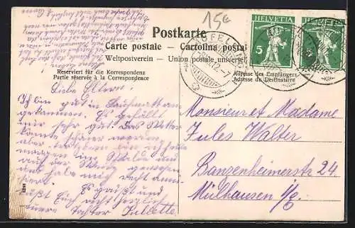 AK Eptingen, Hof-Unter-Laufmatt, Gebäudeansicht