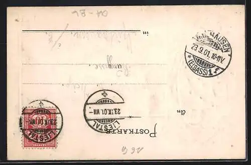 AK Liestal, Totalansicht im Wander-Passepartout