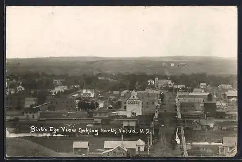 AK Velua, ND, Bird`s Eye View looking North