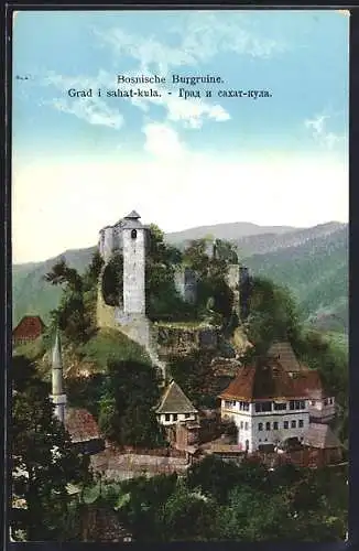 AK Bosnien, Bosnische Burgruine