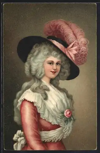 Künstler-AK Stengel & Co. Nr. 20216: Portrait der Duchess of Devonshire