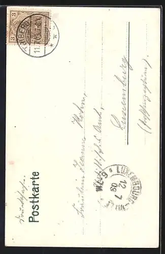 AK Mutter mit Kindern in Tracht aus dem Gutachthal