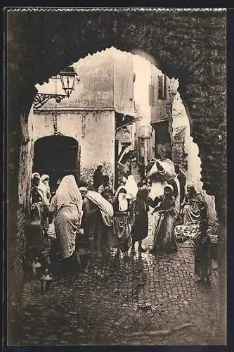 AK Alger, Une Rue de la Casbah