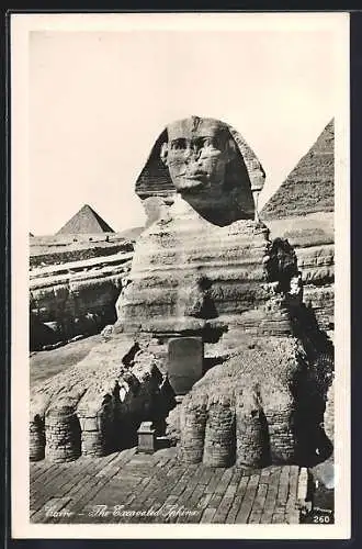 AK Gizeh, The Excavated Sphinx