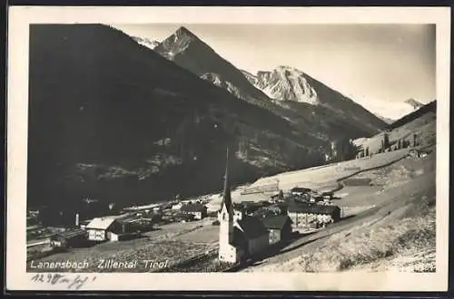 AK Lanersbach, Ortsansicht