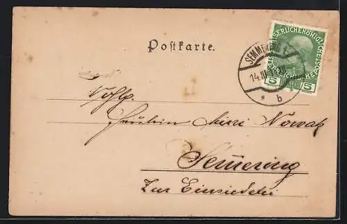 Künstler-AK Philipp + Kramer Nr. XXXIX /8: Viaduct über die Kalte Rinne