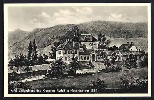 AK Mayerling, altes Jagdschloss des Kronprinzen Rudolf