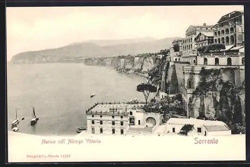 AK Sorrento, Marino coll'Albergo Vittoria