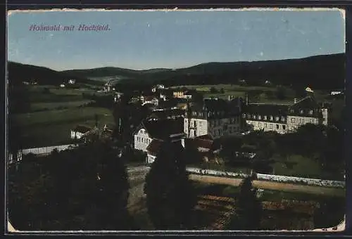 AK Hohwald, Totale mit Hochfeld