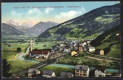 AK Selztal, Totalansicht mit Pyhrgas und Scheiblingstein