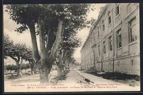 AK Valreas, Ecole Superieure, Le Cours du Bertheuil et l`Avenue de la Gare