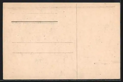 AK Péronne, vue générale avec tour au fond, le parc, une famille