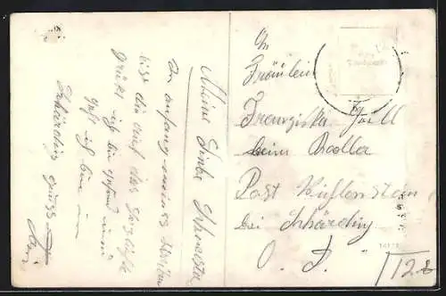 AK Schärding am Inn, Post & Telegrafenamt und Sparkasse