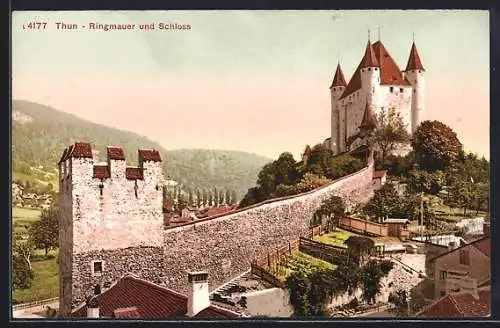 AK Thun, Ringmauer und Schloss