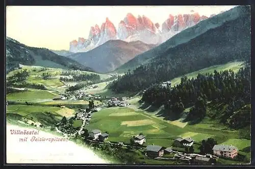 AK Villnöss, Villnösstal mit Geislerspitzen
